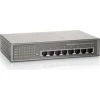 LevelOne GEP-0820W90 switch Gigabit Ethernet (10/100/1000) Energͭa sobre Ethernet (PoE) Gris | (1)
