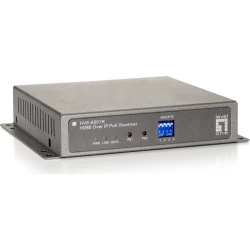 LevelOne HVE-6501R extensor audio/video Receptor AV Gris | 4015867174876 | Hay 1 unidades en almacén