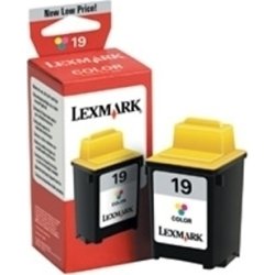 Lexmark #19 / 15M2619 cartucho Moderate Use Color Print Cartridge Original Lexmark #19 / 15M2619 cartucho Moderate Use Color Print Cart | 0734646909617 | Hay 1 unidades en almacén