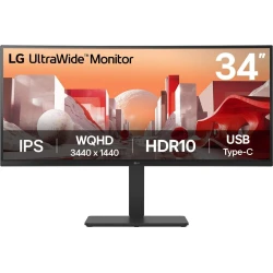 LG 34BA75QE-B pantalla para PC 86,4 cm (34``) 3440 x 1440 Pi | 34BA75QE-B.AEU | 8806096207345 | Hay 8 unidades en almacén