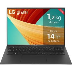 LG Gram 16Z90R Portátil 40,6 cm (16``) 2K Intel® Core&t | 16Z90R-E.AD75B | 8806087963212 | Hay 3 unidades en almacén