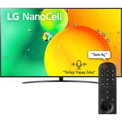 LG NanoCell 43NANO766QA Televisor 109,2 cm (43``) 4K Ultra HD Smart TV Wifi Negr | 8806091624437 [1 de 8]