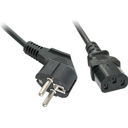 Lindy 30337 cable de transmisión Negro 5 m CEE7/7 C13 acopl | LINDY30337 | 4002888303378 | Hay 118 unidades en almacén