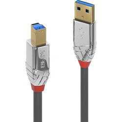 Lindy 36664 cable USB 5 m USB 3.2 Gen 1 (3.1 Gen 1) USB A USB B Gris Lindy 36664 cable USB 5 m USB 3.2 Gen 1 (3.1 Gen 1) USB A US | LINDY36664 | 4002888366649 | Hay 3 unidades en almacén