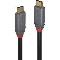 Lindy 36900 cable USB 0,5 m USB C Negro, Gris | LINDY36900 | 4002888369008 | Hay 8 unidades en almacén