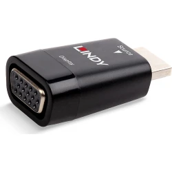 Lindy 38194 adaptador de cable de vÍdeo HDMI tipo A (Estándar) VGA Negro Lindy 38194 adaptador de cable de vÍdeo HDMI tipo A (Est | LINDY38194 | 4002888381949 | Hay 6 unidades en almacén