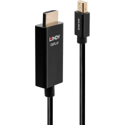 Lindy 40922 adaptador de cable de vÍ­deo 2 m Mini DisplayP | LINDY40922 | 4002888409223 | Hay 10 unidades en almacén