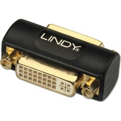 Lindy 41233 cambiador de género para cable DVI Negro Lindy 41233 cambiador de género para cable DVI Negro | LINDY41233 | 4002888412339 | Hay 3 unidades en almacén