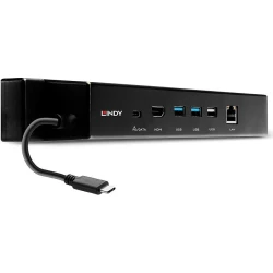 Lindy 43319 base para portátil y replicador de puertos Alámbrico USB 3.2 Gen 1 | 4002888433198 [1 de 5]