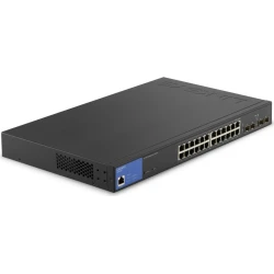 Linksys Switch de red Gigabit administrado de 24 puertos con 4 ranuras SFP de en | LGS328PC-EU | 4260184672394 [1 de 6]