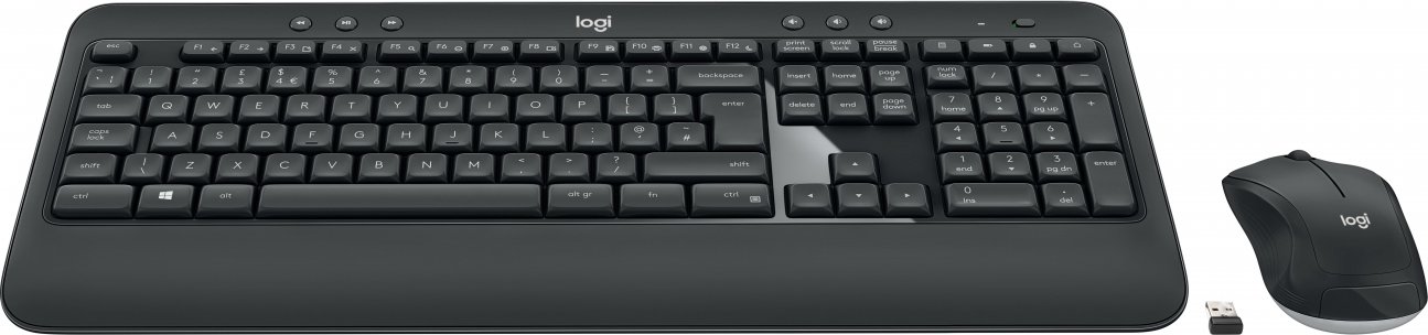 Logitech Advanced MK540 teclado Ratón incluido USB AZERTY Francés Negro, Blanc | 920-008676 | 5099206077386 [1 de 2]