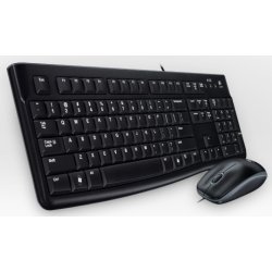 Logitech Desktop MK120 teclado USB QWERTZ Alemán Negro | 920-002540 | 5099206020481 | Hay 100 unidades en almacén