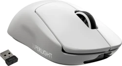 Logitech G PRO X SUPERLIGHT Ratón mano derecha RF inalámbr | 910-005942 | 5099206091726 | Hay 8 unidades en almacén