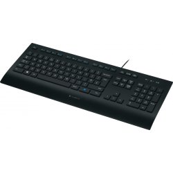 Logitech K280e teclado USB QWERTZ Alemán Negro 920-008669 | 5099206076679 | Hay 50 unidades en almacén