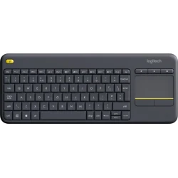 Logitech K400 Plus Tv teclado RF inalámbrico AZERTY Belga Negro | 920-007131 | 5099206059290 [1 de 21]
