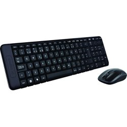 LOGITECH MK220 TECLADO Y RATON INALAMBRICO NEGRO 920-003159 | 5099206029835 | Hay 50 unidades en almacén