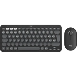 Logitech Pebble 2 Combo teclado Ratón incluido RF Wireless + Bluetooth QWERTY E | 920-012227 | 5099206115651 [1 de 11]