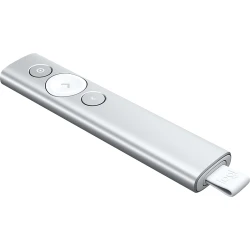 Logitech Spotlight apuntador inalámbricos Bluetooth/RF Plat | 910-004984 | 0097855127815 | Hay 2 unidades en almacén