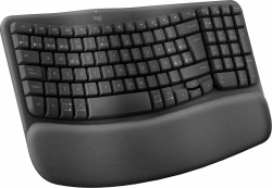 Logitech Wave Keys, teclado ergonómico inalámbrico con rep | MGS0000023992 | Hay 212 unidades en almacén