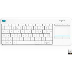 Logitech Wireless Touch Keyboard K400 Plus teclado RF inalámbrico QWERTY Inglé | 920-007146 | 5099206059436 [1 de 2]