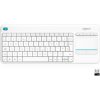 Logitech Wireless Touch Keyboard K400 Plus teclado RF inalámbrico QWERTY Inglés Blanco | (1)