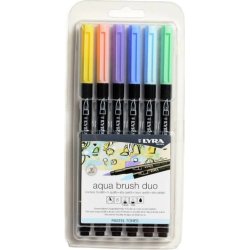 Lyra Aqua Brush Duo rotulador Colores surtidos 6 pieza(s) Lyra Aqua Brush Duo rotulador Colores surtidos 6 pieza(s) | L6521061 | 4084900610190 | Hay 3 unidades en almacén