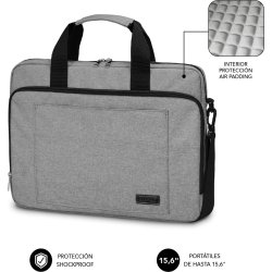 Maletin SUBBLIM Maletͭn Ordenador Air Padding Laptop bag 15 | SUB-LB-4APLB10 | 8436586741624 | Hay 6 unidades en almacén