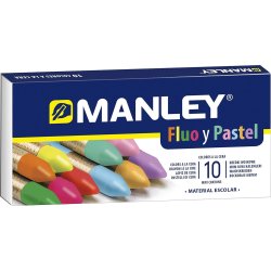 Manley Estuche 10 Ceras colores Fluerescentes Manley Estuche 10 Ceras colores Fluerescentes | MNC00044 | 8413240604525 | Hay 3 unidades en almacén