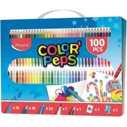 Maped Color Peps 100 kit de colorear 100 piezas contenido surtido 907003 Maped Color Peps 100 kit de colorear 100 piezas contenido su | 907003 | 3154149070039 | Hay 2 unidades en almacén