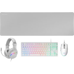 Mars Gaming MCP-RGB3 teclado Ratón incluido Juego USB QWERTY Español Blanco Mars Gaming MCP-RGB3 teclado Ratón incluido Juego USB QWERT | MCPRGB3WES | 8435693103363 | Hay 5 unidades en almacén