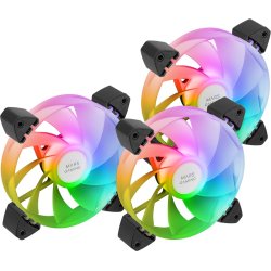 Mars Gaming MF-3AR, Kit 3x Ventiladores 120mm FDB, Aspas Inv | MF3AR | 8435693108528 | Hay 4 unidades en almacén