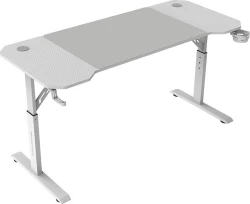 Mars Gaming MGD-ERGO140, Mesa Altura Ajustable 3 Posiciones, Superficie Ergonómica, Estructura Metálica, Alfombrilla XXL, Soporte Auriculares + Bebi Mars Gaming MGD-ERGO140, Mesa Altura Ajustable 3 Posiciones, | MGDERGO140W | 8435693107743 | Hay 3 unidades en almacén