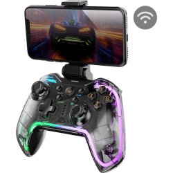 Mars Gaming MGP-BT2 Negro, Transparente Bluetooth/USB Gamepa | MGPBT2 | 8435693109709 | Hay 14 unidades en almacén