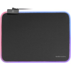 MARS MMPRGBL Alfombrilla gaming nylon retroiluminado negro | 4710562755282 | Hay 9 unidades en almacén