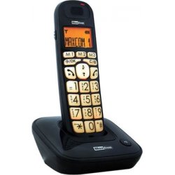 MAXCOM TELEFONO FIJO DEC MC6800 BLACK | MC6800-BLACK | 5908235972282 | Hay 10 unidades en almacén