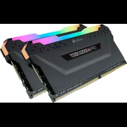MEMORIA CORSAIR VENGEANCE RGB PRO BLACK DDR4 3000 MHZ 16GB 2X8GB CMW16GX4M2C3000 | CMW16GX4M2C3000C15 | 0843591076944 [1 de 2]