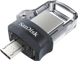 MEMORIA MICRO USB + USB 3.0 SANDISK ULTRA DUAL DRIVE M3.0 256GB GREY & SILVER SDDD3-256G-G46 MEMORIA MICRO USB + USB 3.0 SANDISK ULTRA DUAL DRIVE M3.0 25 | SDDD3-256G-G46 | 0619659154400 | Hay 26 unidades en almacén
