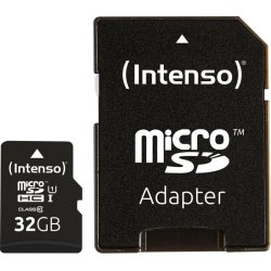 MEMORIA MICROSDHC INTENSO UHS-I PREMIUM 32GB ADAPTADOR 3423480 MEMORIA MICROSDHC INTENSO UHS-I PREMIUM 32GB ADAPTADOR 34234 | 3423480 | 4034303019830 | Hay 50 unidades en almacén