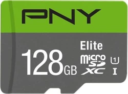 MEMORIA MICROSDXC PNY 128GB ELITE 100MBS CON ADAPTADOR VERDE | P-SDU128V11100EL-GE | 0751492625706 | Hay 49 unidades en almacén