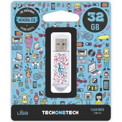 MEMORIA USB 2.0 TECH ONE TECH 32GB MUSIC DREAM TEC4003-32 | 8436546592129 | Hay 2 unidades en almacén