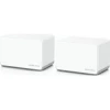 Mercusys HALO H70X (2-PACK) Doble banda (2,4 GHz / 5 GHz) Wi-Fi 6 (802.11ax) Blanco 3 Interno | (1)