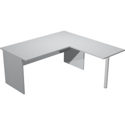 Mesa Presto ArtExport pata panel 160 gris ala lateral  79x60 | ML003P-GR | 7331910005476 | Hay 5 unidades en almacén
