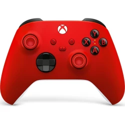 Microsoft Pulse Red Rojo Bluetooth/USB Gamepad Analógico/Digital Xbox, Xbox One | QAU-00012 | 0889842707113 [1 de 3]