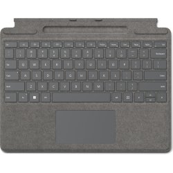 Microsoft Surface Pro Signature Keyboard Platino Microsoft Cover port QWERTY Esp | 8XB-00072 | 0889842781113 [1 de 2]