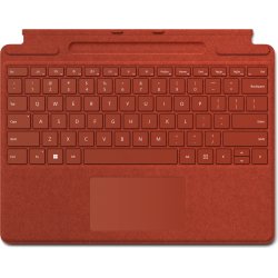 Microsoft Surface Pro Signature Keyboard Rojo Microsoft Cover Por | 8XB-00032 | 0889842780758 | 138,92 euros