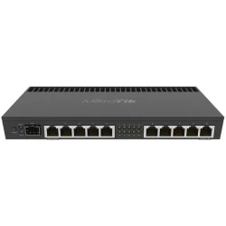 Mikrotik RB4011IGS+RM router Gigabit Ethernet Negro | 4752224002730 | Hay 4 unidades en almacén