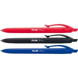 Milan BWM10254 Negro, Azul, Rojo BolÍgrafo de punta retráctil con pulsador 4 pieza(s) Milan BWM10254 Negro, Azul, Rojo BolÍgrafo de punta retr | 8411574037842 | Hay 12 unidades en almacén