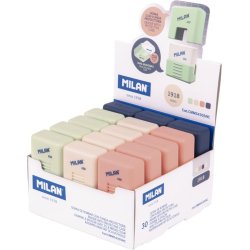 Milan CMMS430SNC goma Caucho Beige, Azul, Verde, Rosa 30 pieza(s) Milan CMMS430SNC goma Caucho Beige, Azul, Verde, Rosa 30 pie | 8414034010324 | Hay 1 unidades en almacén