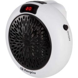 Mini calefactor ceramico orbegozo 600w 2 velocidades rango t | CR4000 | 8435568400597 | Hay 62 unidades en almacén