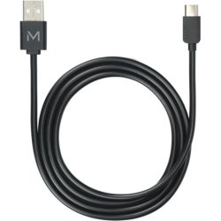 Mobilis 001278 cable USB 1 m USB A USB C Negro | 3700992517841 | 3700992517841 | Hay 53 unidades en almacén